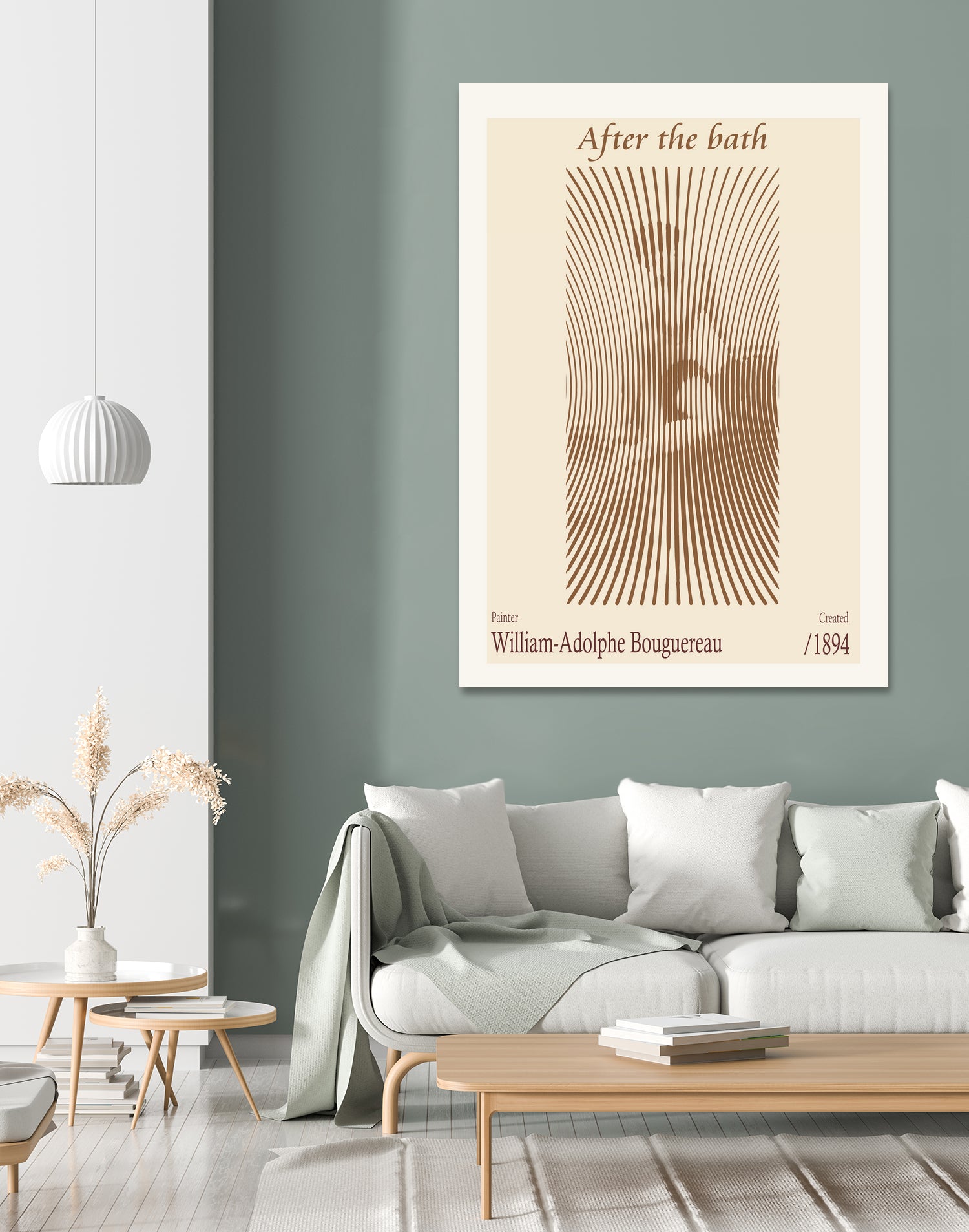 After the Bath a¬Ä¬ì William Adolphe Bouguereau (1875) by Doa Project on GIANT ART - 3000 illustration