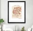 Golden Blooms by Doa Project on GIANT ART - 3000 illustration