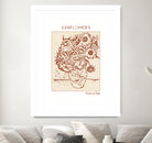 Golden Blooms by Doa Project on GIANT ART - 3000 illustration