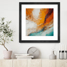 Fiery Horizon Burst by Alpenglow Workshop on GIANT ART - abstract abstract art