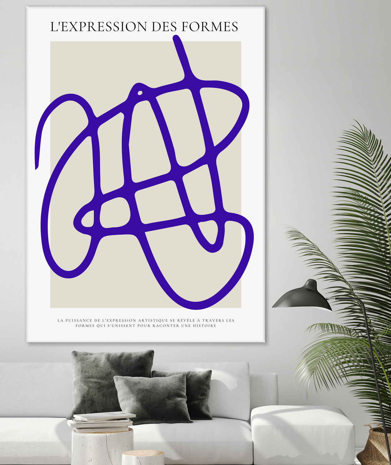 SIGNATURE ABSTRAITE by RS LAB STUDIO on GIANT ART - line art bicycle