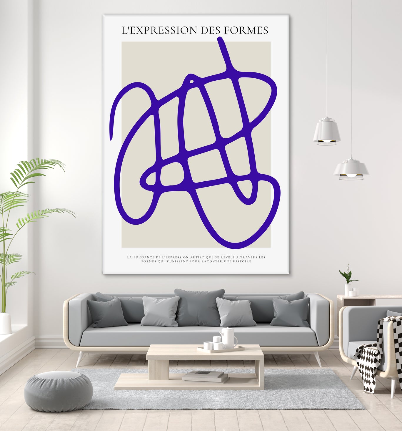 SIGNATURE ABSTRAITE by RS LAB STUDIO on GIANT ART - line art bicycle