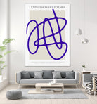 SIGNATURE ABSTRAITE by RS LAB STUDIO on GIANT ART - line art bicycle