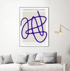 SIGNATURE ABSTRAITE by RS LAB STUDIO on GIANT ART - line art bicycle