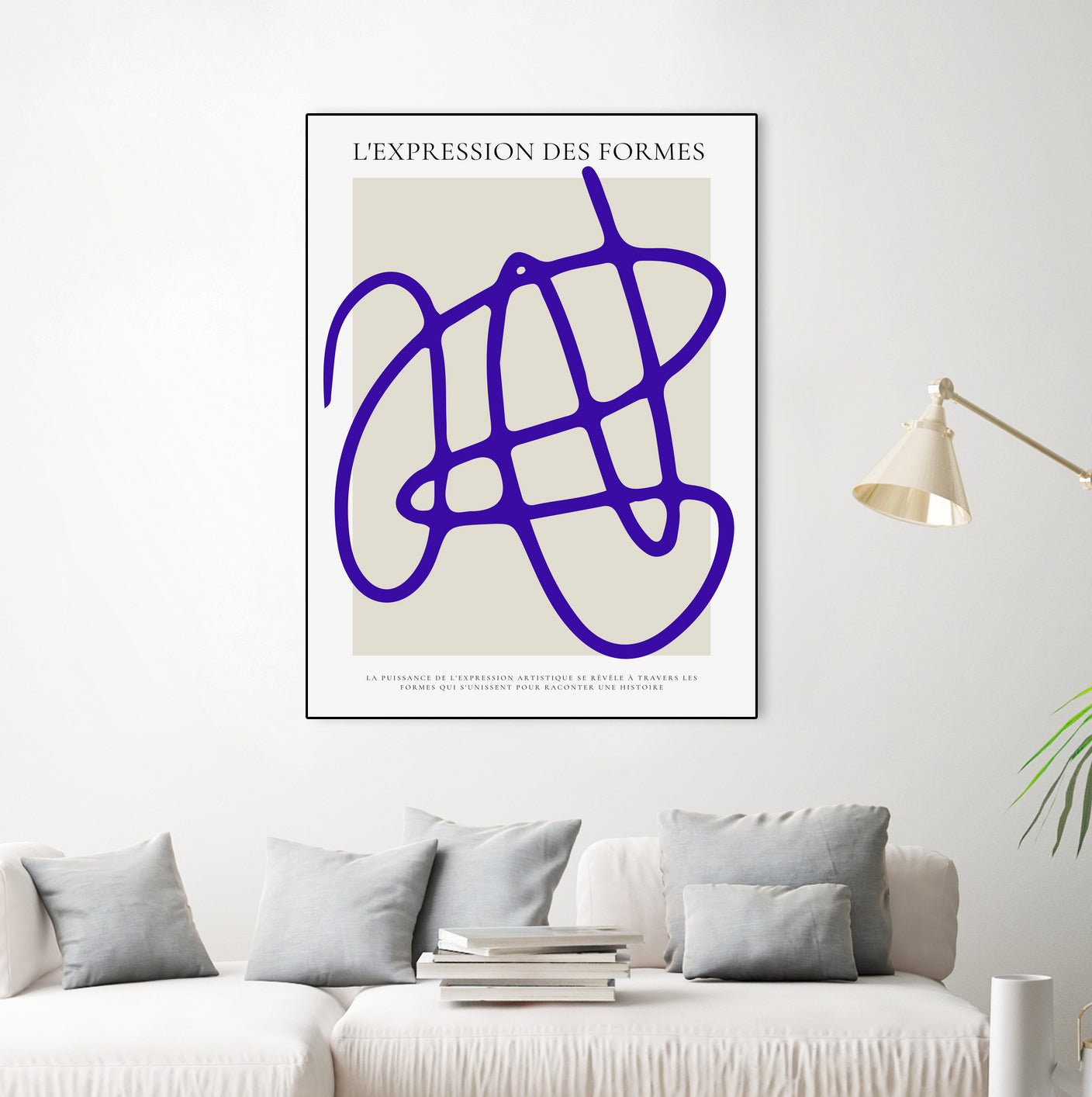 SIGNATURE ABSTRAITE by RS LAB STUDIO on GIANT ART - line art bicycle