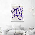 SIGNATURE ABSTRAITE by RS LAB STUDIO on GIANT ART - line art bicycle