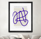 SIGNATURE ABSTRAITE by RS LAB STUDIO on GIANT ART - line art bicycle