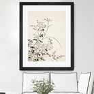 Autumn Flowers and Grasses (1762) by Miyazaki Yuzen on GIANT ART - illustration drawing