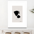 Black Abstract X by Oju Design on GIANT ART - abstract drawing