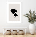 Black Abstract X by Oju Design on GIANT ART - abstract drawing
