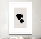 Black Abstract X by Oju Design on GIANT ART - abstract drawing