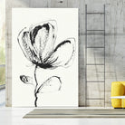 Petal Sketch Essence by Santhosh ch on GIANT ART - flowers and plants minimalist flower illustration