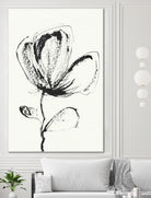 Petal Sketch Essence by Santhosh ch on GIANT ART - flowers and plants minimalist flower illustration