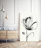 Petal Sketch Essence by Santhosh ch on GIANT ART - flowers and plants minimalist flower illustration