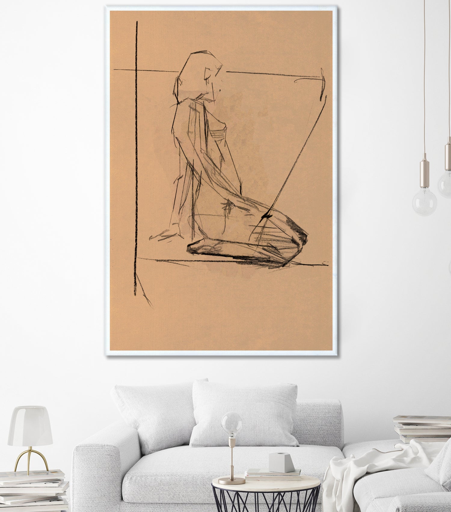 EI¬Åtude FeI¬Åminine No.5 by cartissi on GIANT ART - 7200 illustration