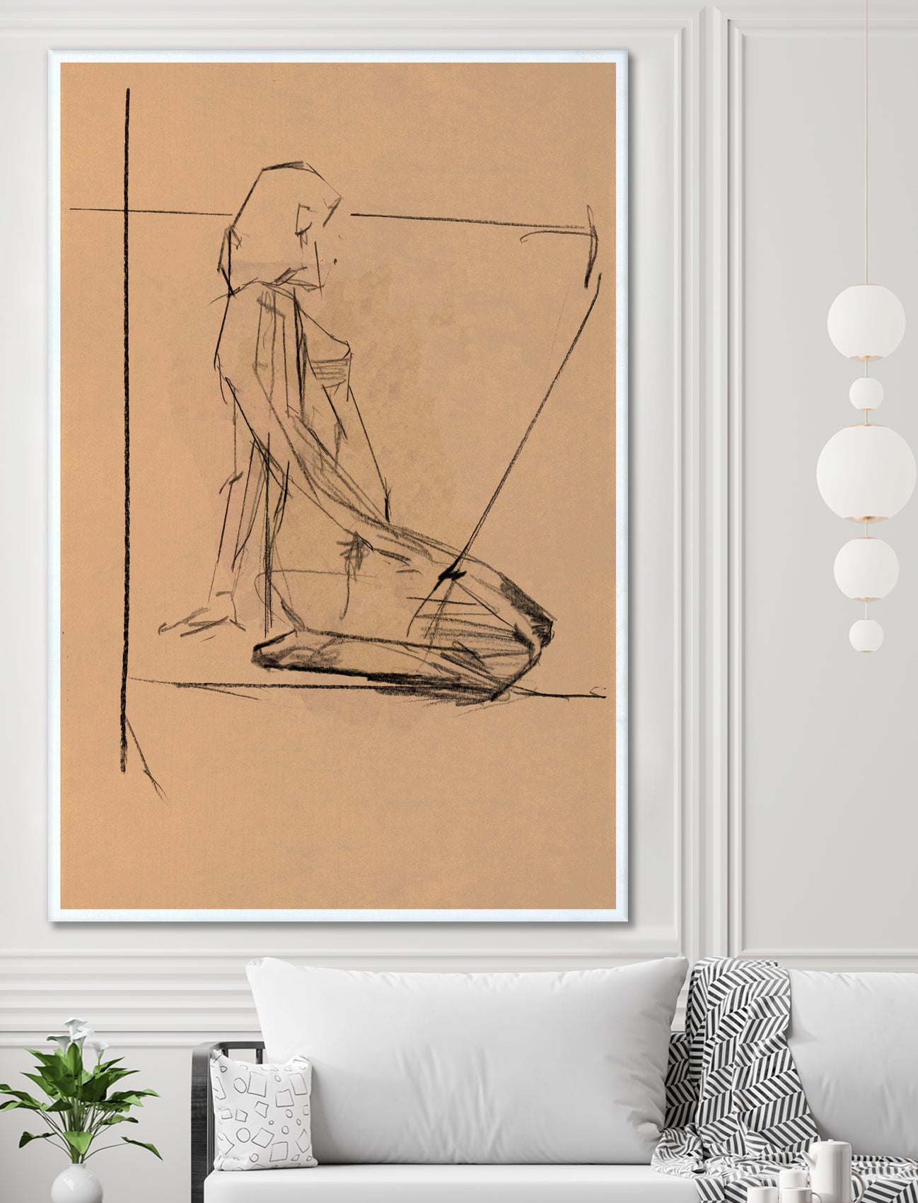 EI¬Åtude FeI¬Åminine No.5 by cartissi on GIANT ART - 7200 illustration