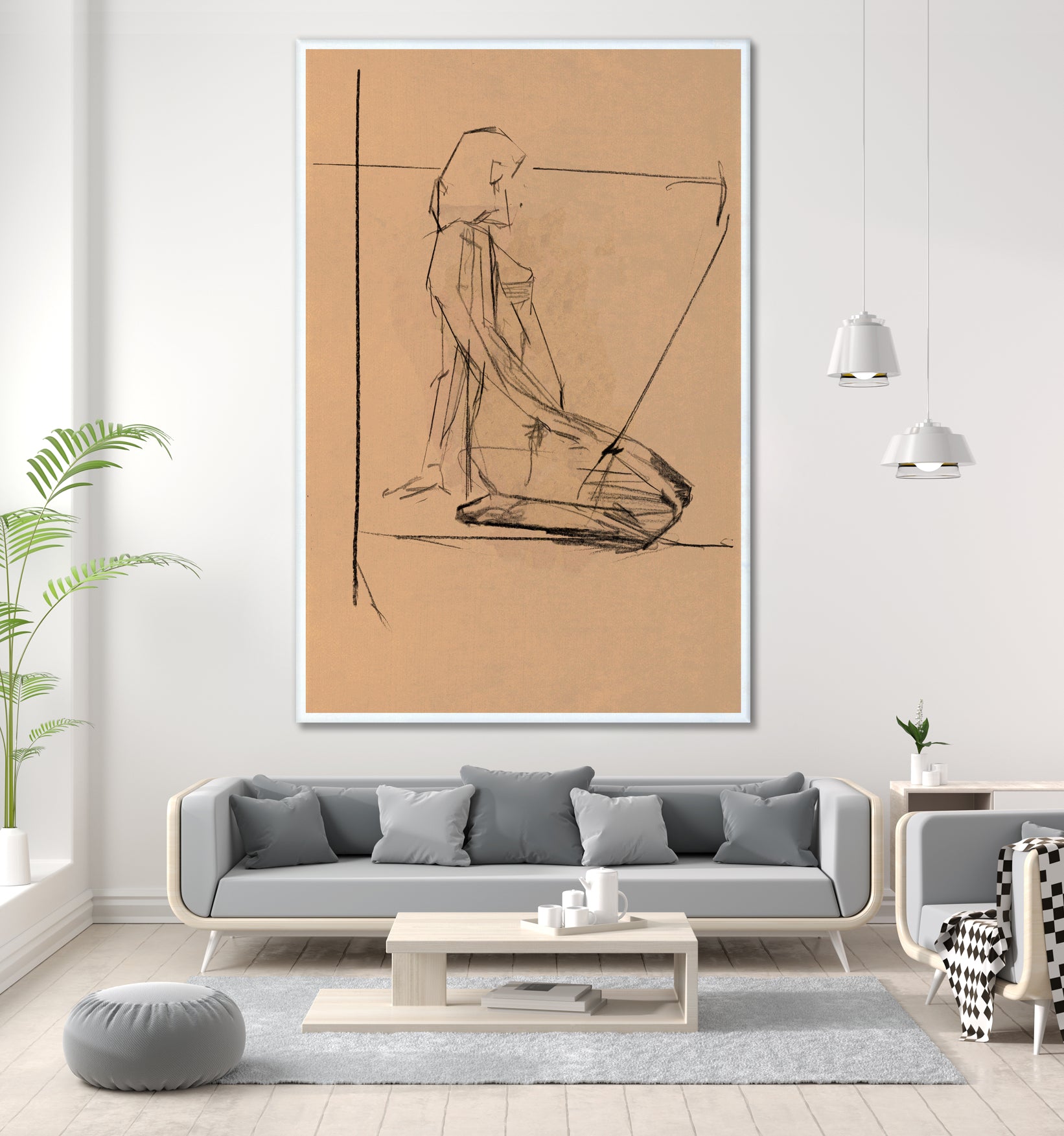 EI¬Åtude FeI¬Åminine No.5 by cartissi on GIANT ART - 7200 illustration