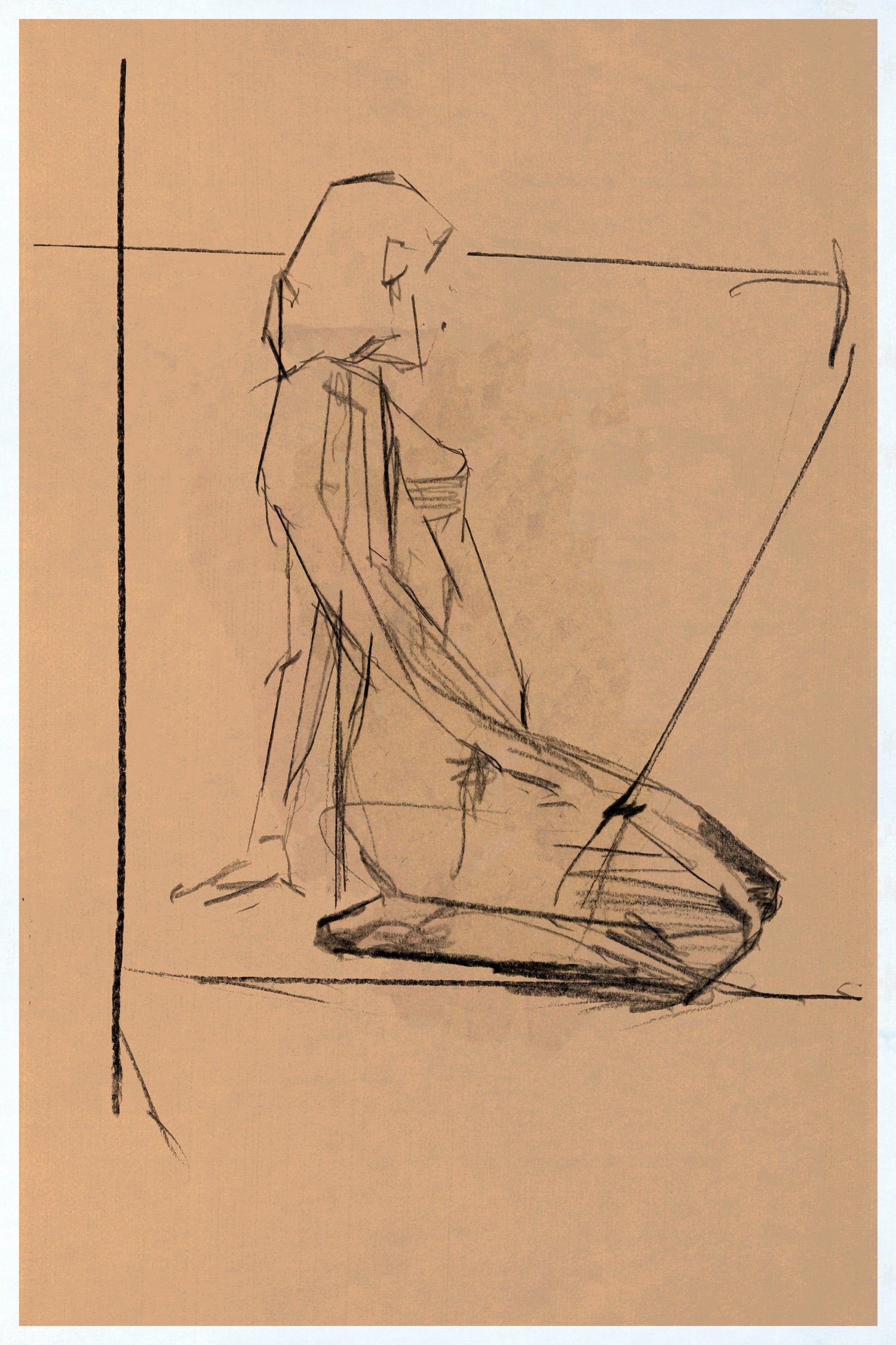 EI¬Åtude FeI¬Åminine No.5 by cartissi on GIANT ART - 7200 illustration