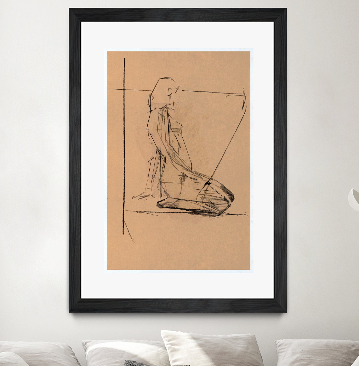 EI¬Åtude FeI¬Åminine No.5 by cartissi on GIANT ART - 7200 illustration