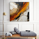 Fiery Marble Flow by Alpenglow Workshop on GIANT ART - abstract art abstract abstract art