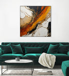 Fiery Marble Flow by Alpenglow Workshop on GIANT ART - abstract art abstract abstract art