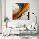 Fiery Marble Flow by Alpenglow Workshop on GIANT ART - abstract art abstract abstract art