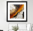Fiery Marble Flow by Alpenglow Workshop on GIANT ART - abstract art abstract abstract art