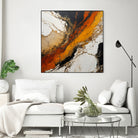 Fiery Marble Flow by Alpenglow Workshop on GIANT ART - abstract art abstract abstract art