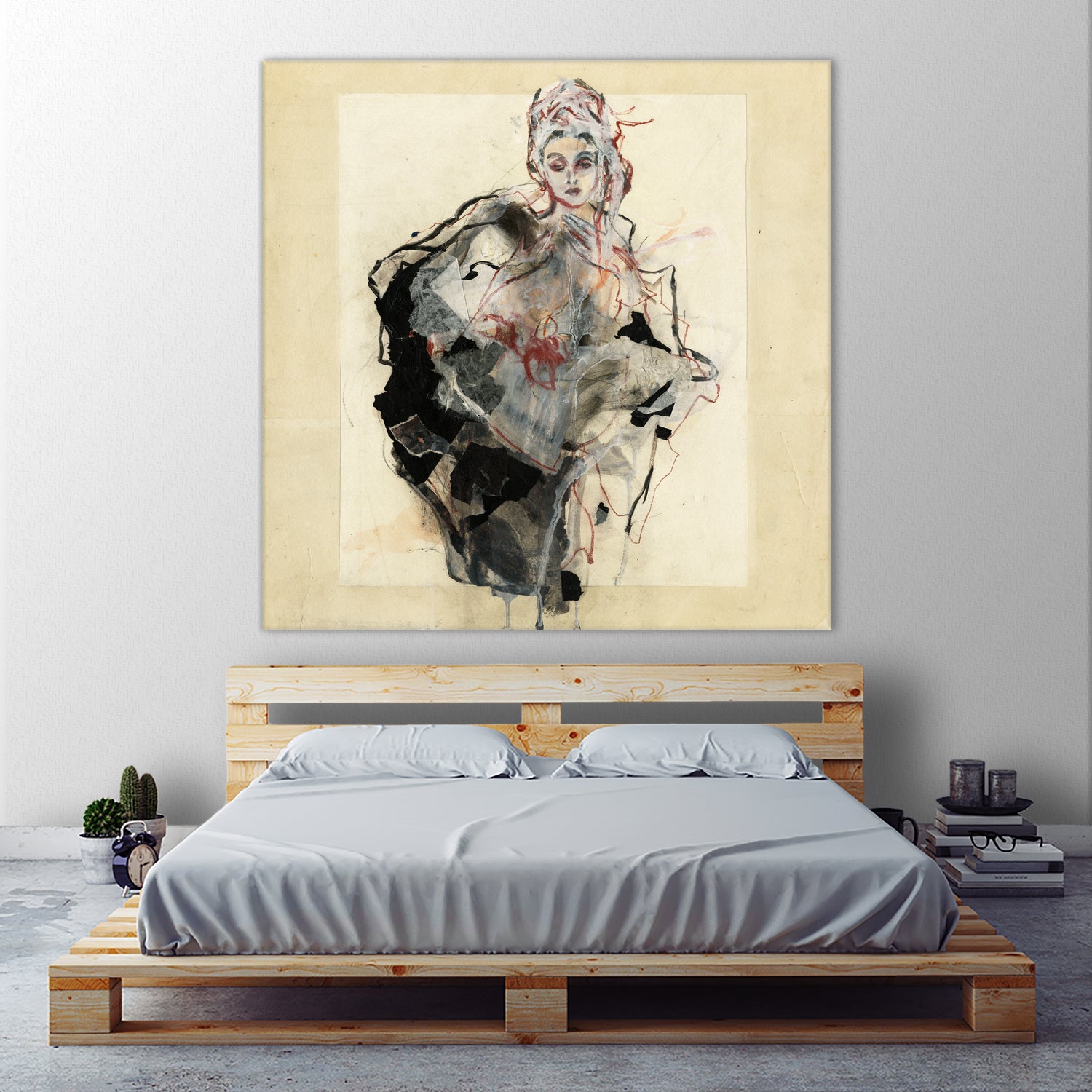 Dynamic Figure Captured by Ute Rathmann on GIANT ART - figurative sketch