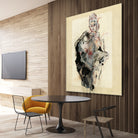 Dynamic Figure Captured by Ute Rathmann on GIANT ART - figurative sketch