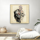 Dynamic Figure Captured by Ute Rathmann on GIANT ART - figurative sketch