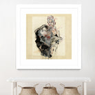 Dynamic Figure Captured by Ute Rathmann on GIANT ART - figurative sketch