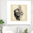 Dynamic Figure Captured by Ute Rathmann on GIANT ART - figurative sketch