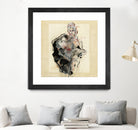 Dynamic Figure Captured by Ute Rathmann on GIANT ART - figurative sketch