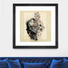 Dynamic Figure Captured by Ute Rathmann on GIANT ART - figurative sketch