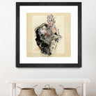 Dynamic Figure Captured by Ute Rathmann on GIANT ART - figurative sketch