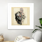 Dynamic Figure Captured by Ute Rathmann on GIANT ART - figurative sketch