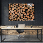 Stacked Timber Beauty by Javier Pardina on GIANT ART - 8192 photography