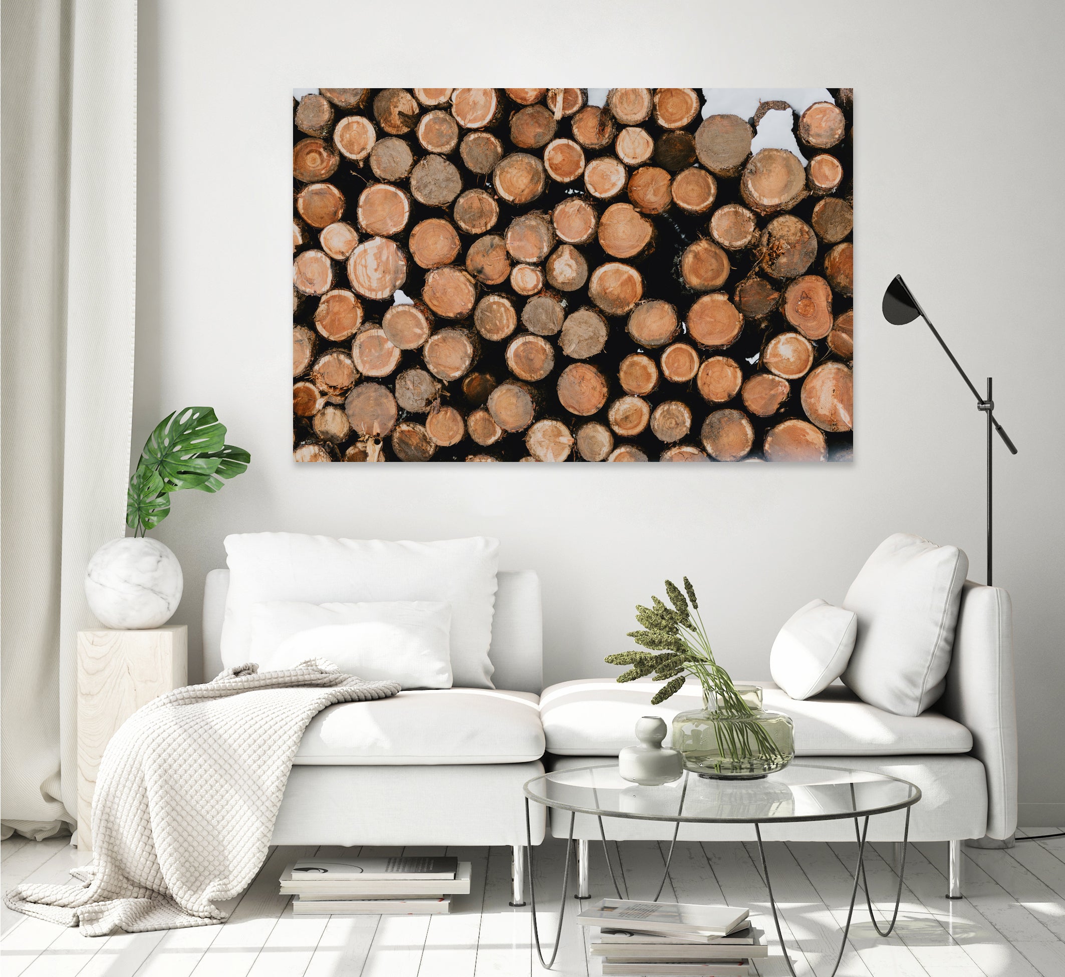 Stacked Timber Beauty by Javier Pardina on GIANT ART - 8192 photography