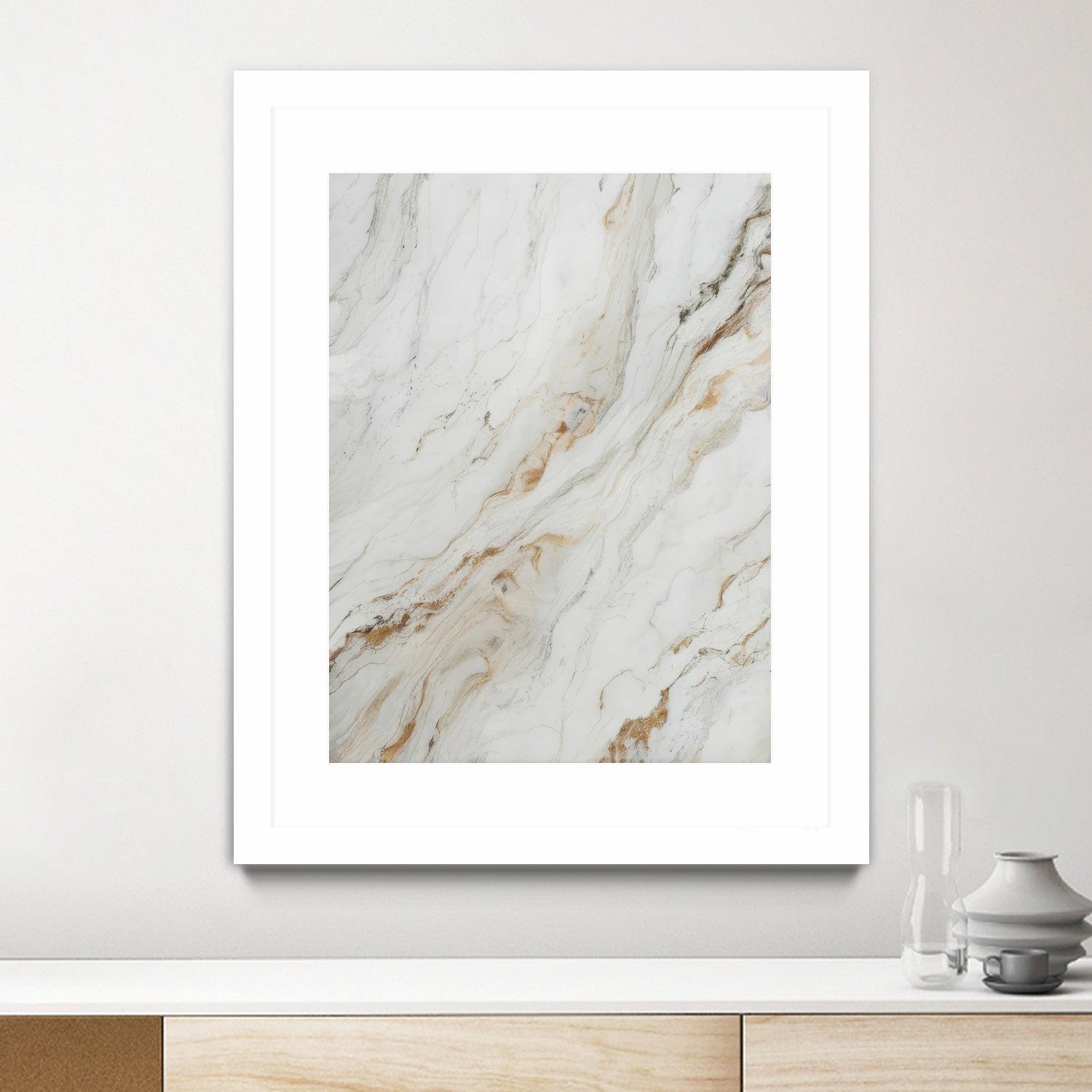 Pearl Cloud Marble by Alpenglow Workshop on GIANT ART - 9000 illustration