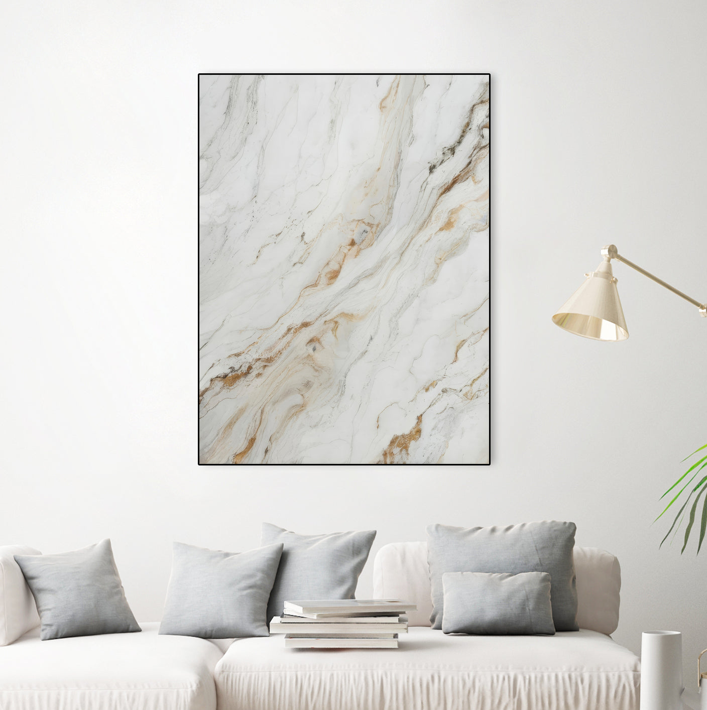 Pearl Cloud Marble by Alpenglow Workshop on GIANT ART - 9000 illustration