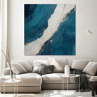 Marble Ocean Flow by Alpenglow Workshop on GIANT ART - abstract abstract art decor