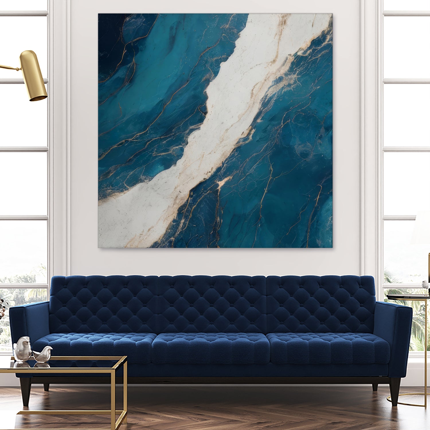 Marble Ocean Flow by Alpenglow Workshop on GIANT ART - abstract abstract art decor