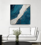 Marble Ocean Flow by Alpenglow Workshop on GIANT ART - abstract abstract art decor