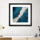 Marble Ocean Flow by Alpenglow Workshop on GIANT ART - abstract abstract art decor