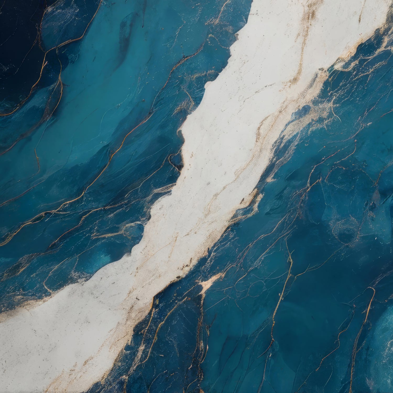 Marble Ocean Flow by Alpenglow Workshop on GIANT ART - abstract abstract art decor