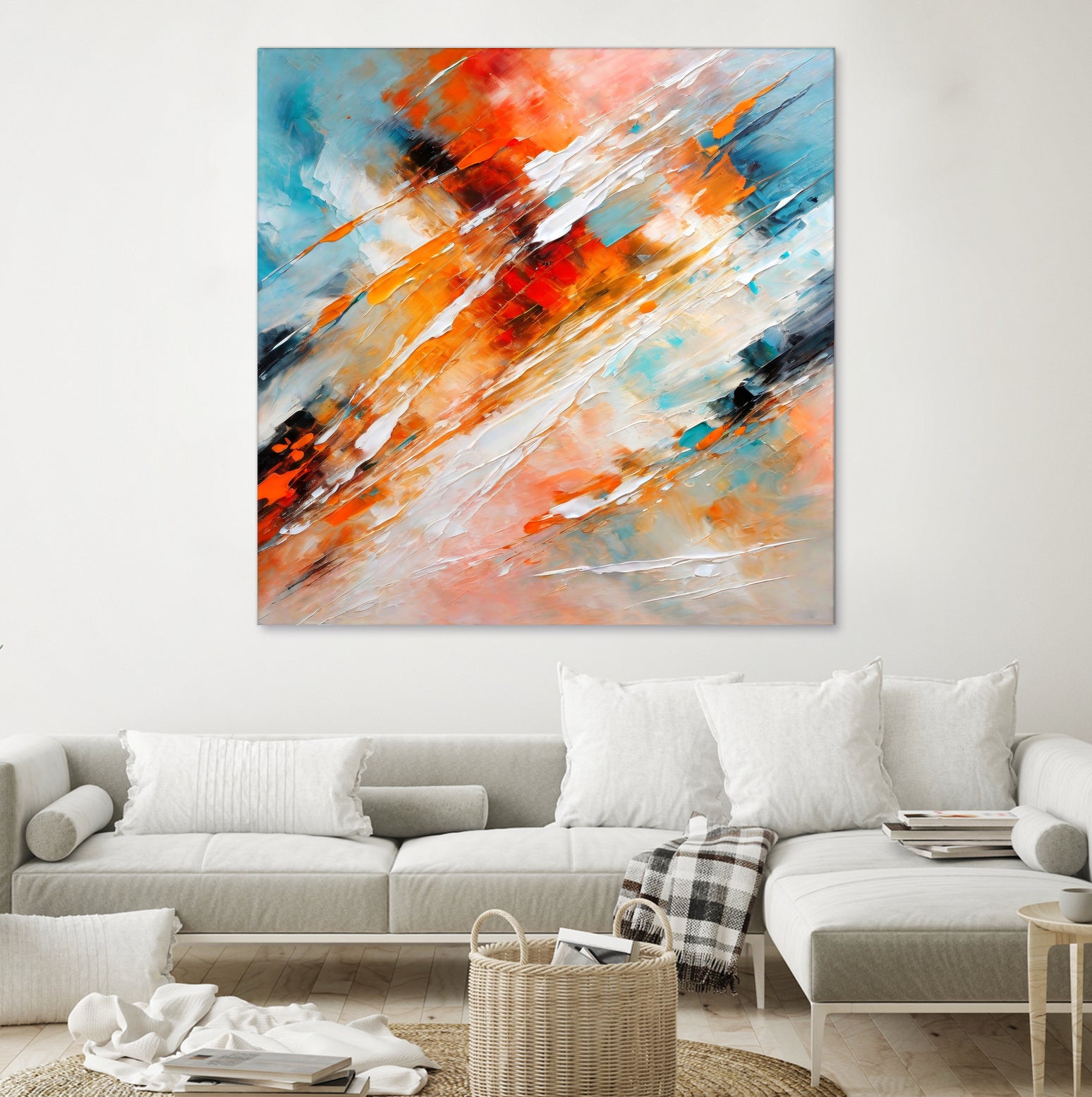 Impressionist Colorful Abstract by Alpenglow Workshop on GIANT ART - abstract abstract painting