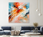 Impressionist Colorful Abstract by Alpenglow Workshop on GIANT ART - abstract abstract painting