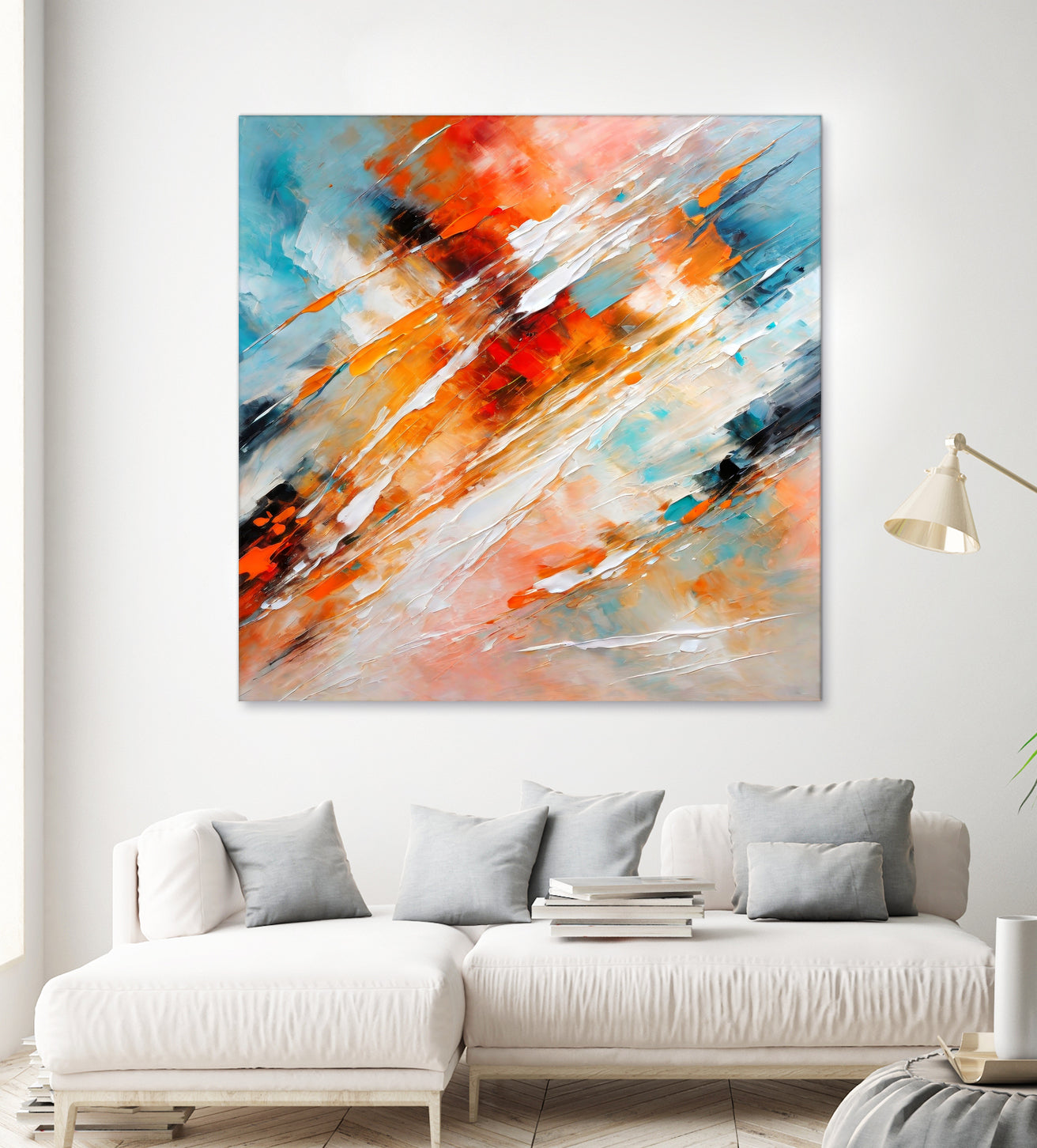 Impressionist Colorful Abstract by Alpenglow Workshop on GIANT ART - abstract abstract painting