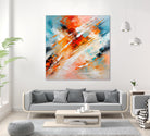 Impressionist Colorful Abstract by Alpenglow Workshop on GIANT ART - abstract abstract painting